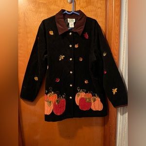 Quacker Factory Vintage Pumpkin Jacket